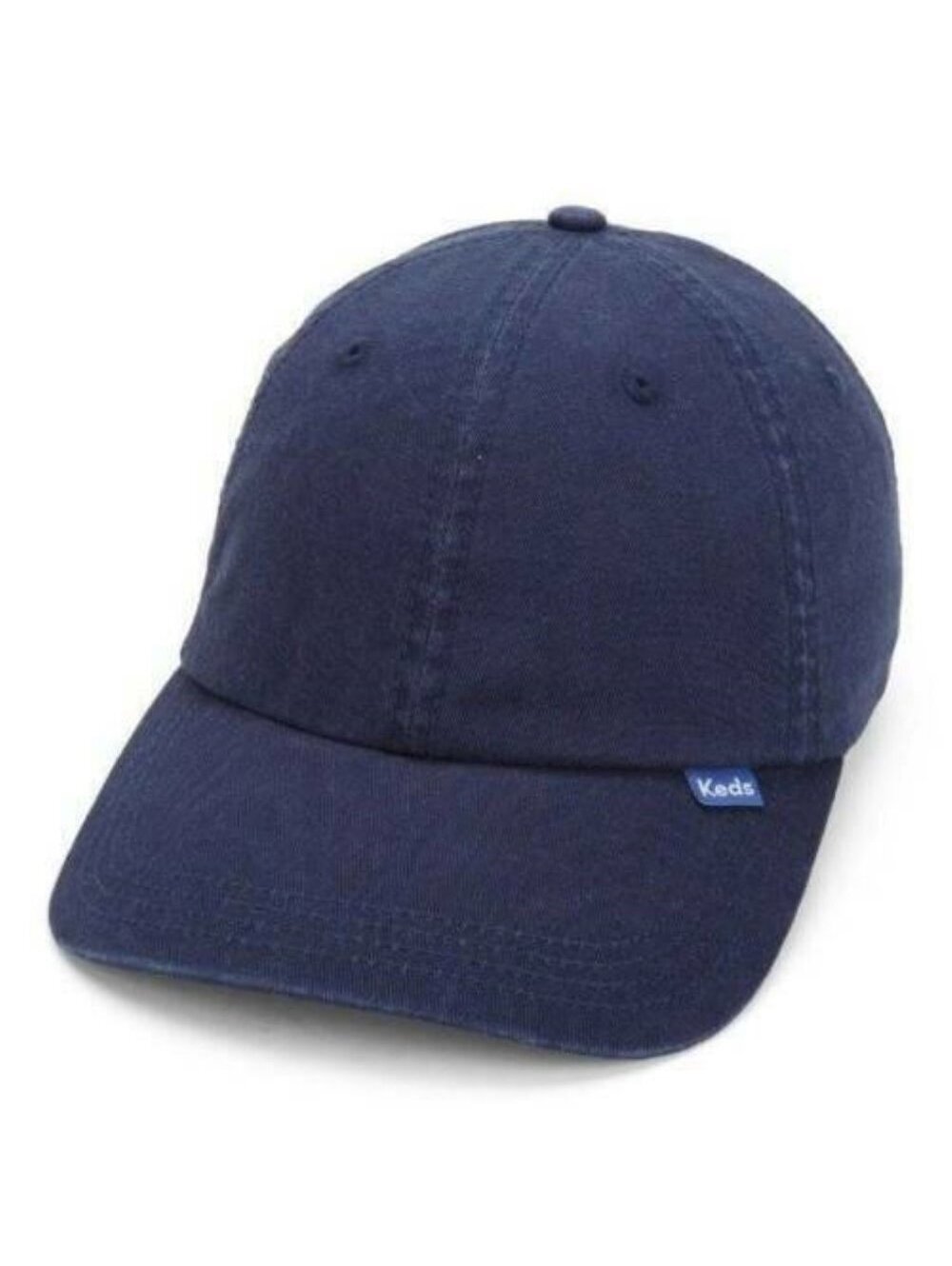 Keds Baseball Hat Womens Classic Blue Adjustable Back Strap Twill Cap Cotton